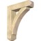 Ekena Millwork Thorton Craftsman Rough Sawn Bracket w/ Offset Brace, Douglas Fir, 8"W x 32"D x 38"H BKT0806X32X38THR04RDF - alternate 1